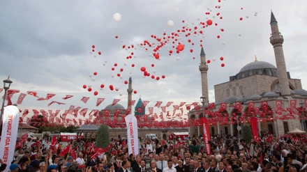 Rektör Yılmaz, 15 Temmuz Demokrasi ve Milli Birlik Günü etkinliklerine katıldı